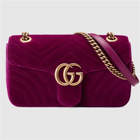 gucci velluto borsa garanzia|GUCCI Borse Donna Firmate .